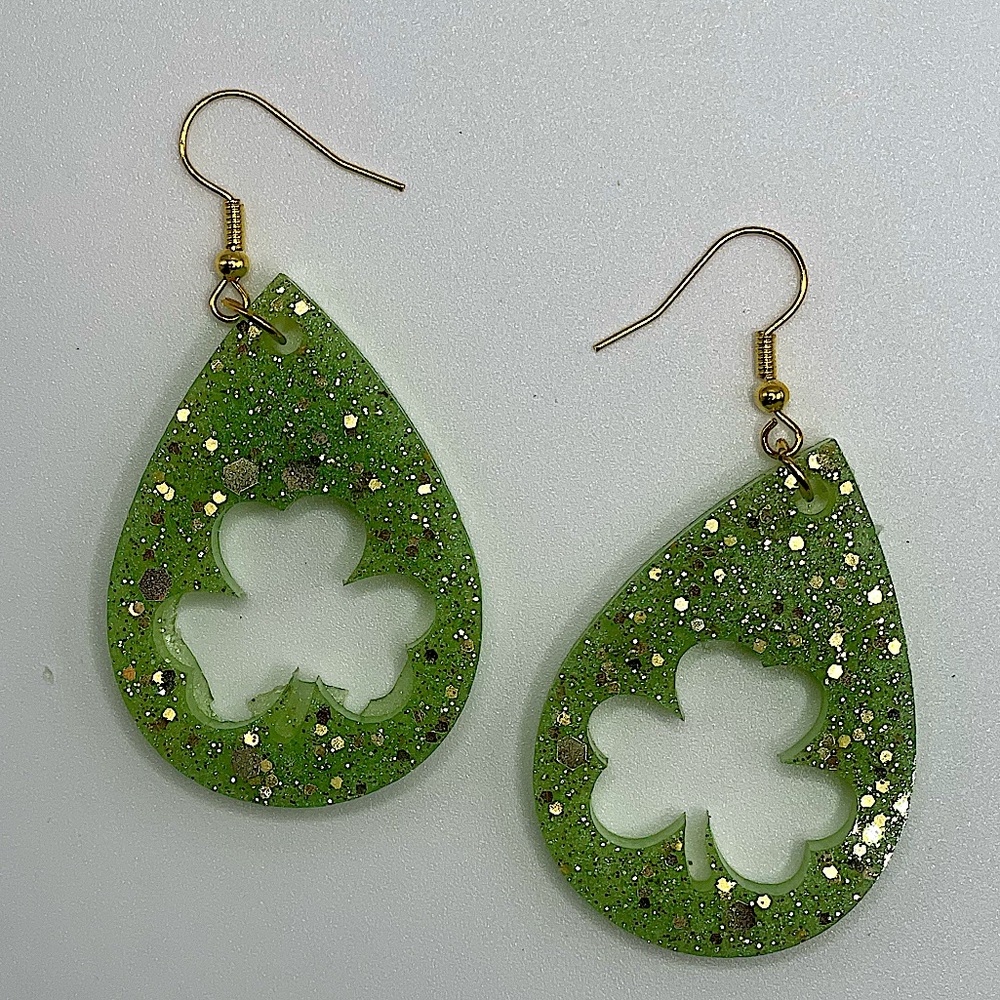 4Leaf clover earrings
